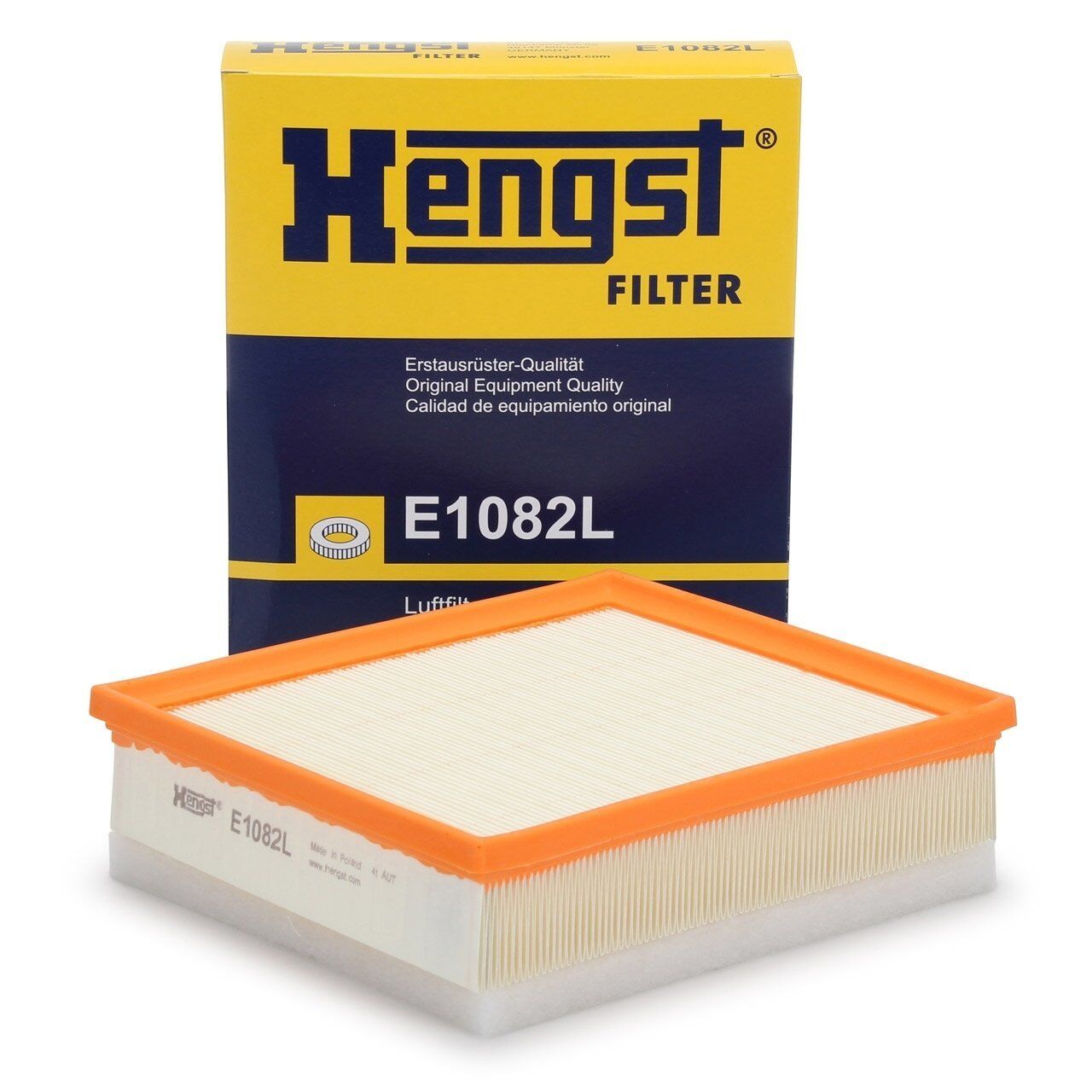 HENGST E1082L Bmw 4 Serisi F36 Kasa 418d - 420d Dizel Motor Hava Filtresi Hengst Marka)