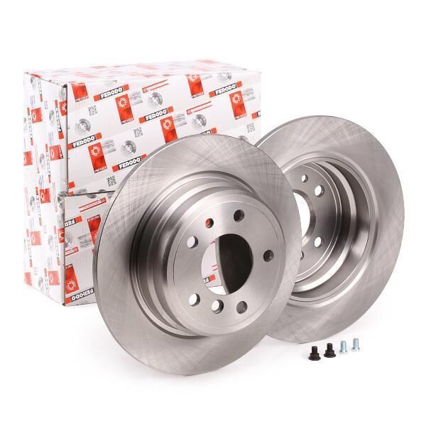Bmw 5 Serisi E34 Kasa Arka Fren Diski Düz Tip 300 mm Çap 1991-1995 FERODO