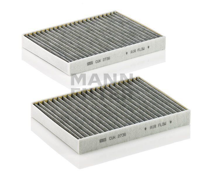 MANN CUK2736-2 Bmw 5 Serisi E39 Karbonlu Polen Filtresi 520i 150 Beygir 1996-2003 MANN