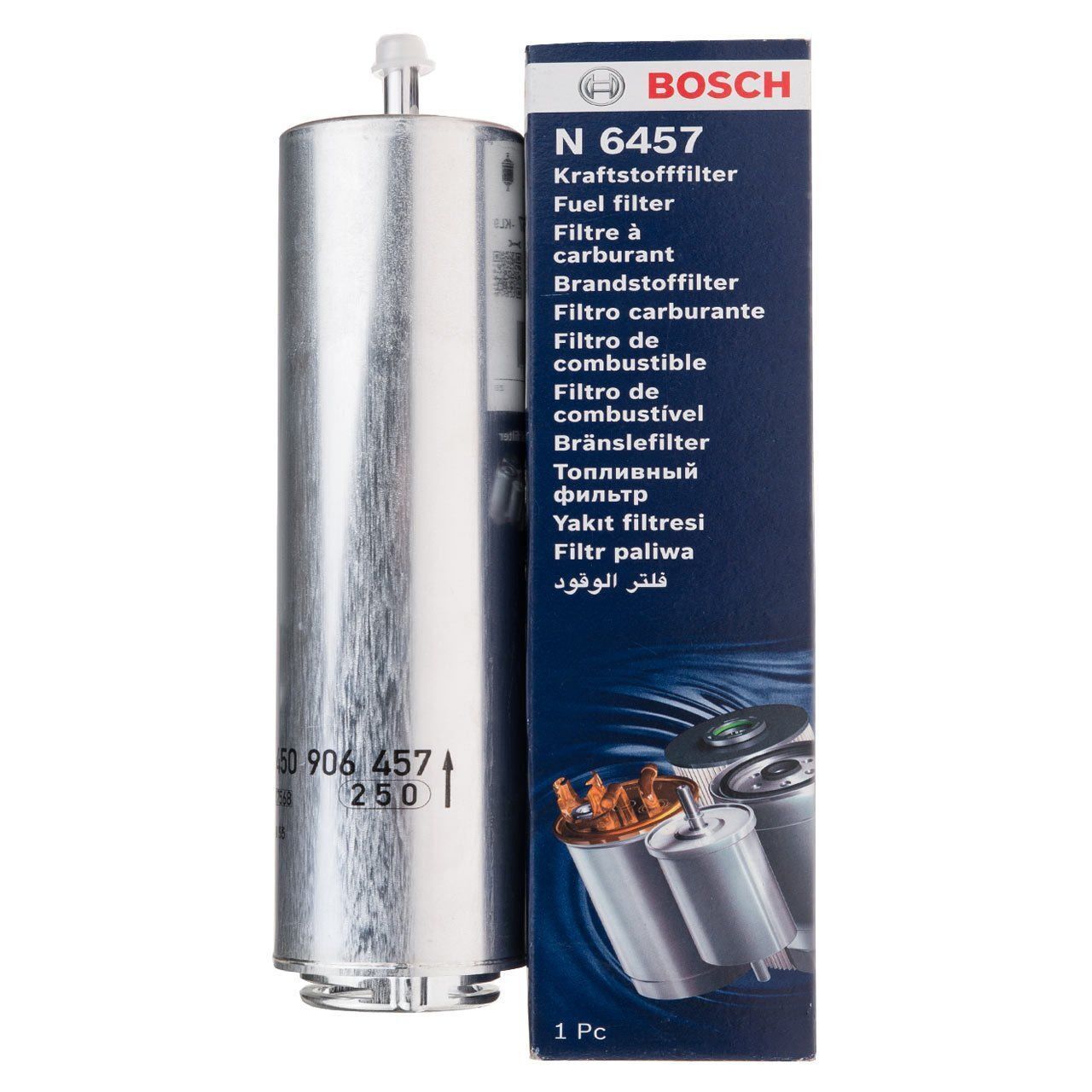 BOSCH 0450906457 Bmw 7 Serisi E65 Kasa 745d Mazot Filtresi 300 Beygir 2002-2008 BOSCH