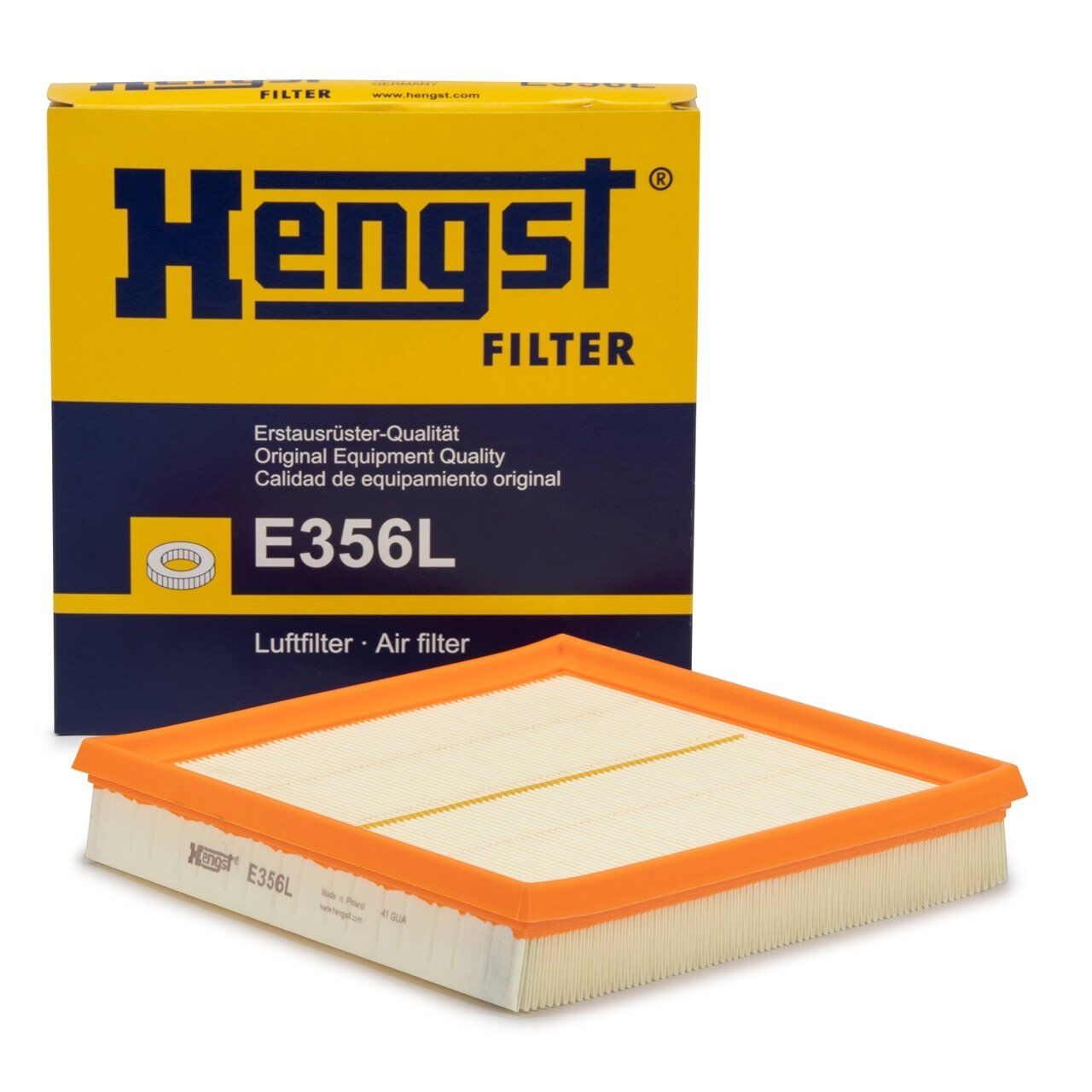 HENGST E356L Bmw 3 Serisi E36 Kasa 316i-318i (M43) Hava Filtresi Hengst Marka Marka