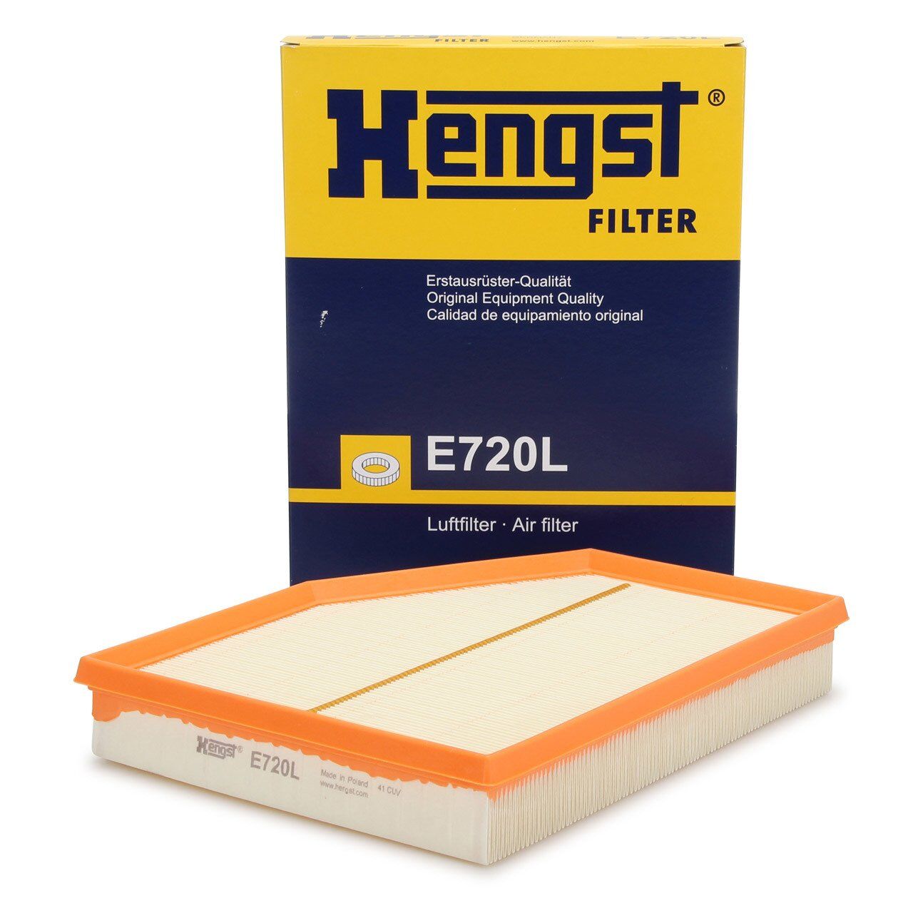 HENGST E720L Bmw E60 Kasa 525i - 530i Hava Filtresi Hengst Marka