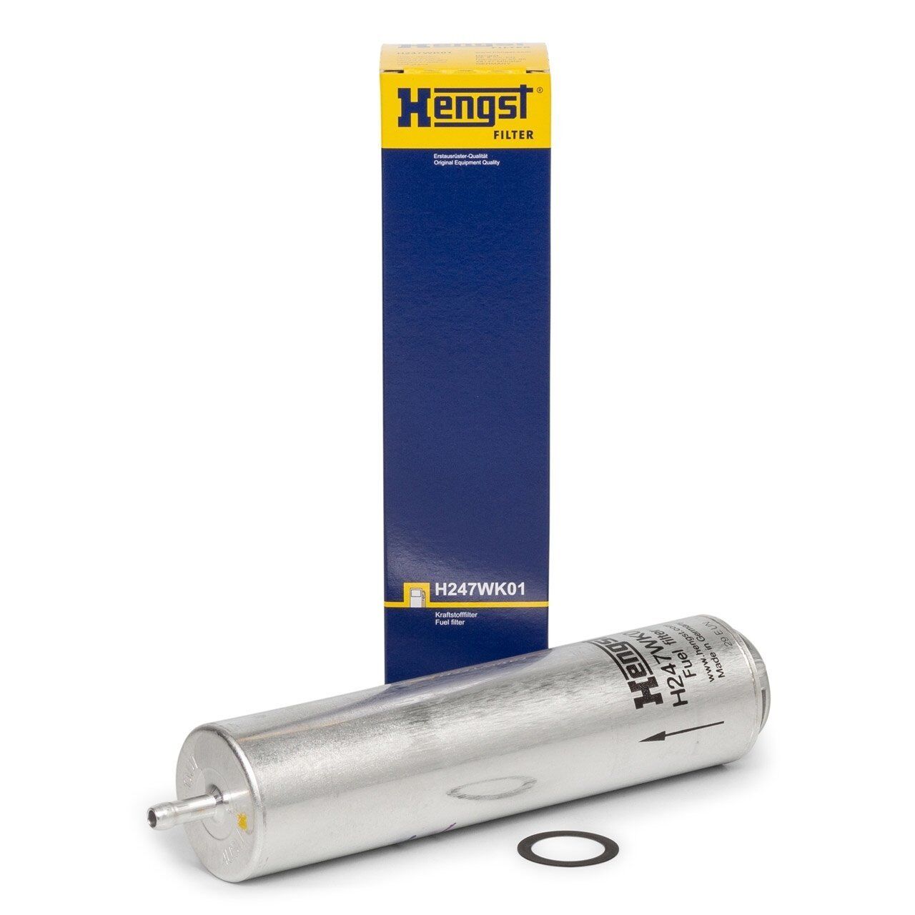HENGST H247WK01 Bmw 5 Serisi E60 535d Mazot Filtresi 286 Beygir M57 Motor 2004-2011 HENGST