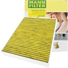 MANN FP25001 Bmw 3 Serisi F30 Kasa Antibakteriyel Karbonlu Polen Filtresi Mann Marka