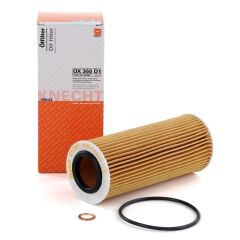 MAHLE OX368D1 Bmw E90 Kasa 320d 163 HP Yağ Filtresi Mahle Marka