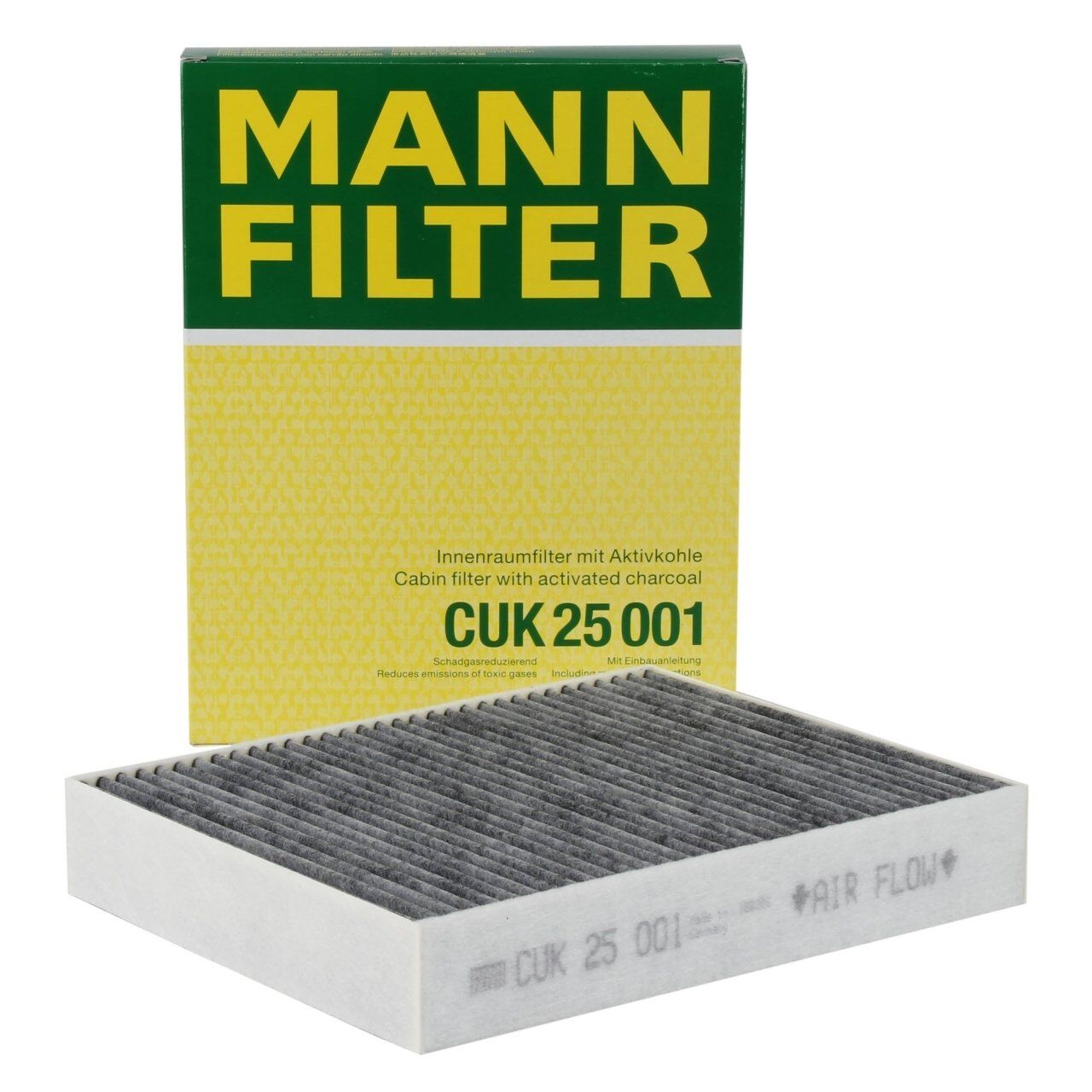 MANN CUK25001 Bmw 4 Serisi F36 Kasa Karbonlu Polen Filtresi Mann Marka