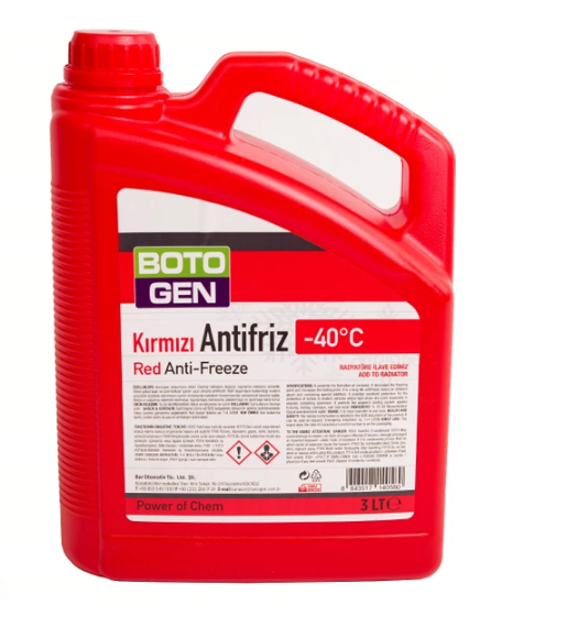 Kırmızı Antifiriz