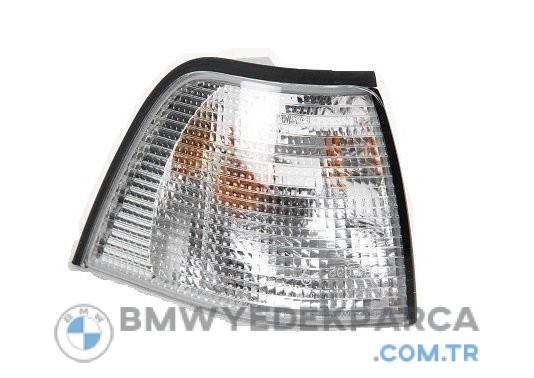 Bmw 3 Serisi E36 Kasa Sağ Beyaz Sinyal Lambası 4-Kapılı Depo Marka